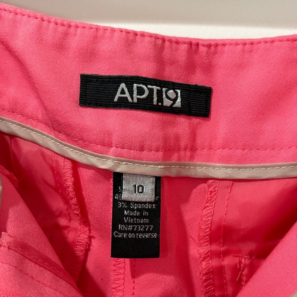 Apt. 9 Pink Ankle Pants - Picture 4 of 6